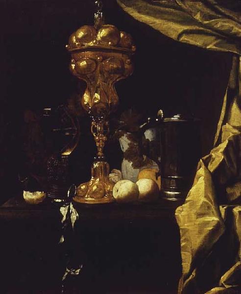 COUWENBERGH, Christiaen van Still Life with a Silver Gilt Cup